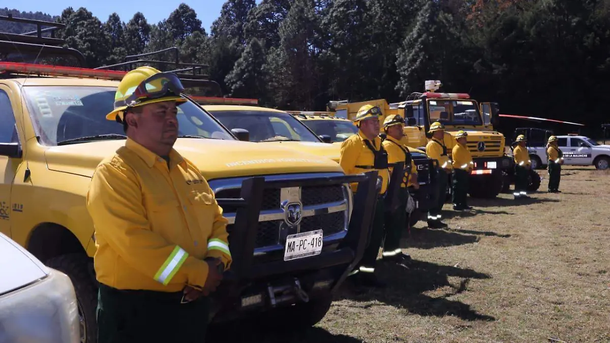 Tlaxcala inicia las actividades de prevención y combate ante la temporada de incendios (5)