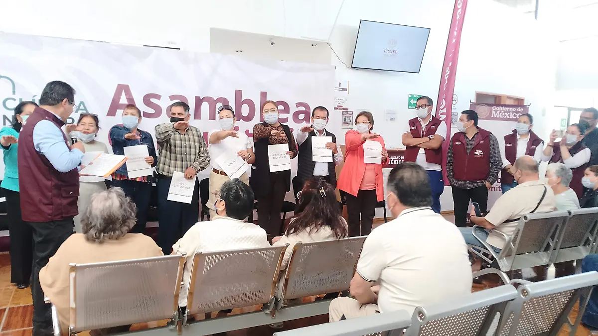 PROTESTA ISSSTE COMITES