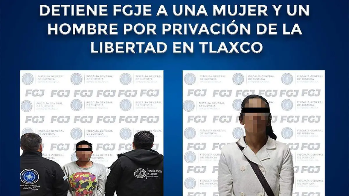 Detienen a dos personas por privación ilegal de la libertad en Tlaxco