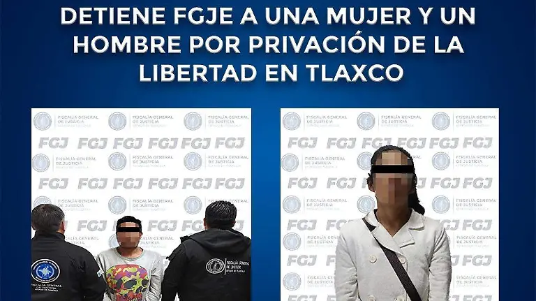 Detienen a dos personas por privación ilegal de la libertad en Tlaxco