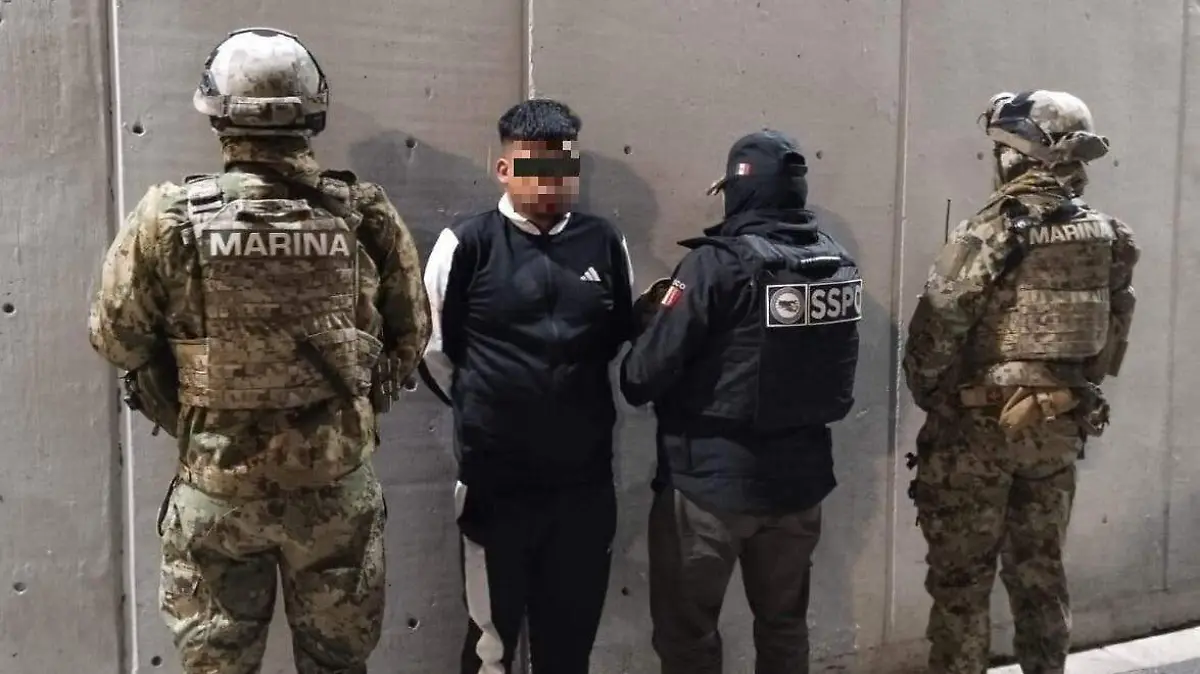Capturan en Tlaxcala a Isaac N., alias “El Hacha”, presunto líder criminal