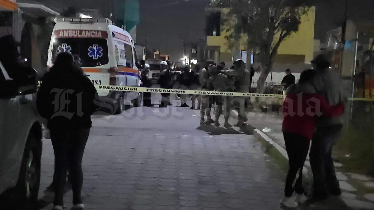 Ataque armado irrumpe en baile de carnaval 2 (2)