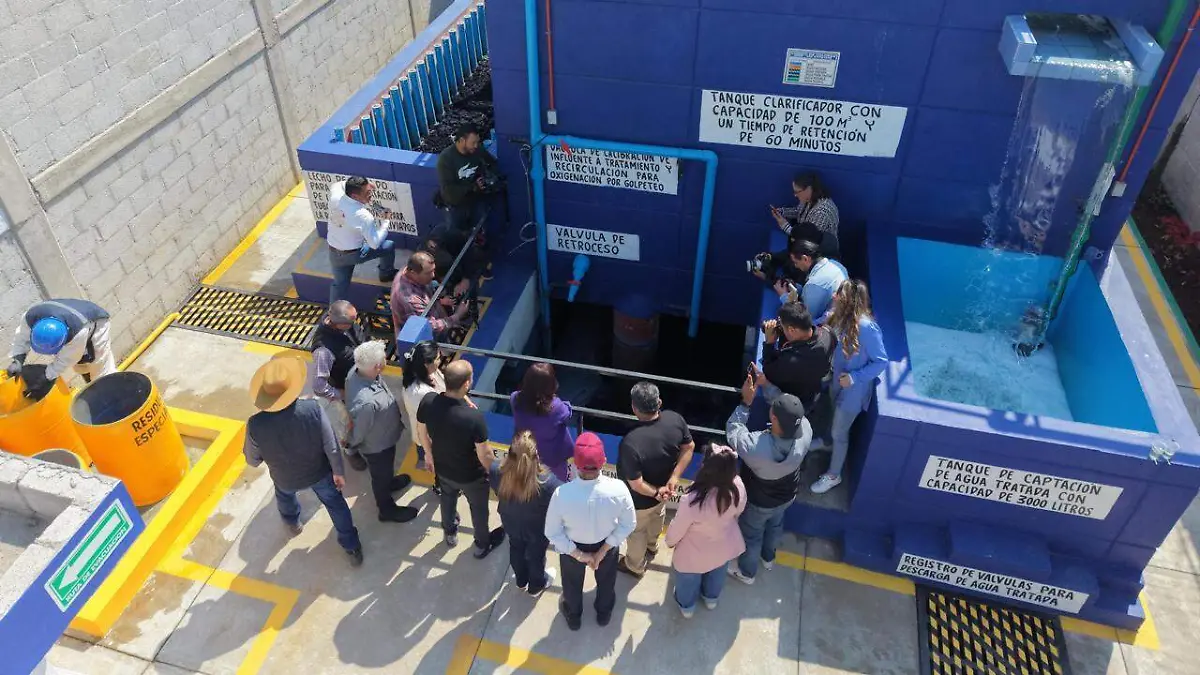 Supervisa Gobernadora planta privada de tratamiento (5)