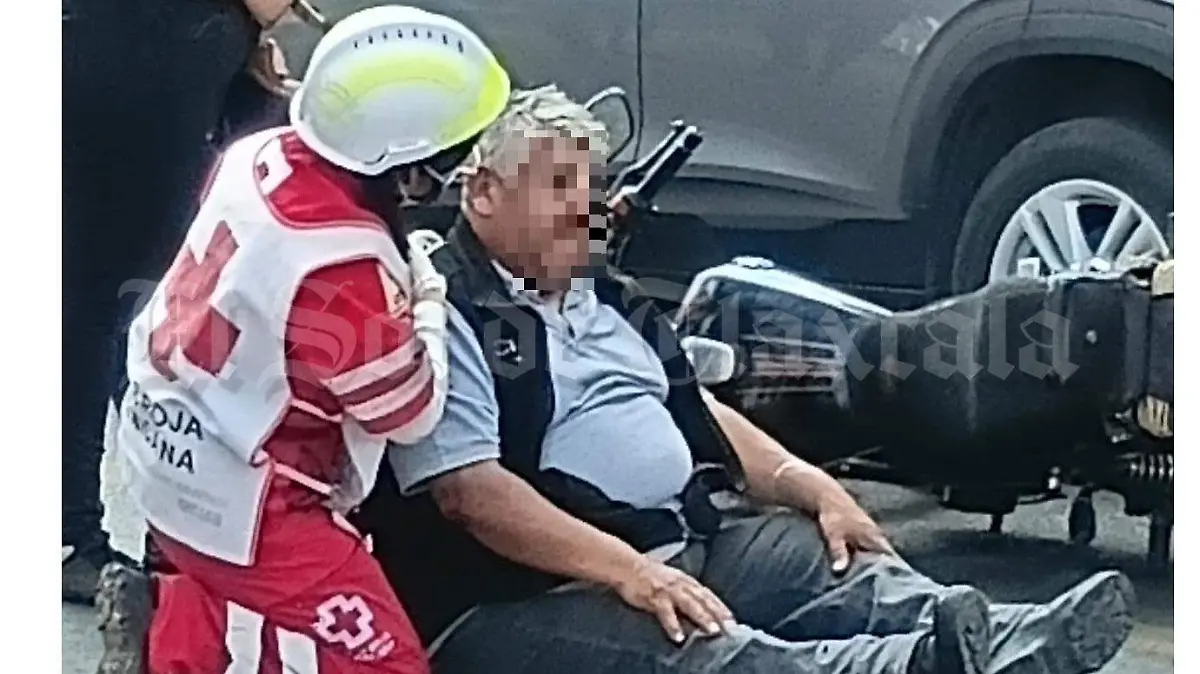 Motociclista-resulta-lesionado-tras-choque