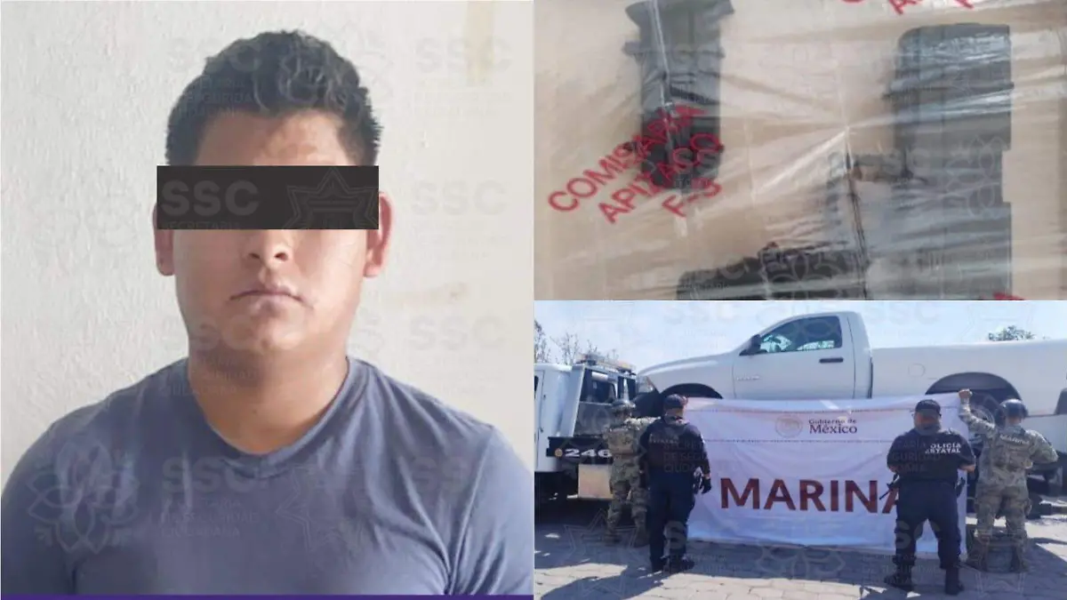 Detiene Secretaría de Seguridad Ciudadana y Marina a sujeto que portaba objeto óptimo para agredir (4)