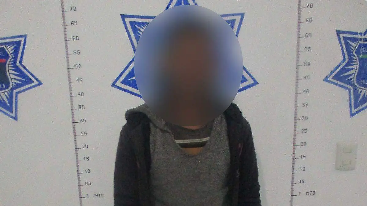 Detienen policías de Huamantla a un masculino