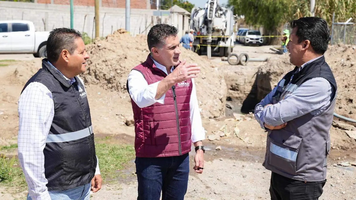 Supervisa Alfonso Sánchez García inicio de obra de drenaje (3)