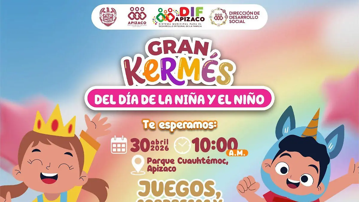 Celebrará Apizaco a la niñez
