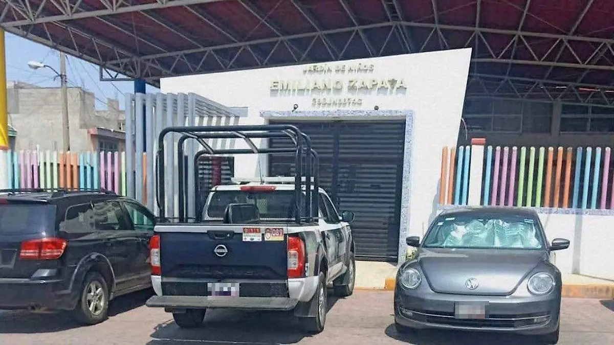 Robo en preescolar de San Pablo del Monte