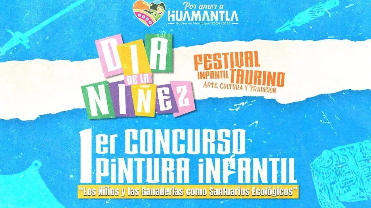 convocatoria para el primer concurso de pintura infantil
