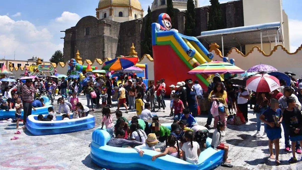 Celebra Contla a la niñez con festival lleno de juegos 6