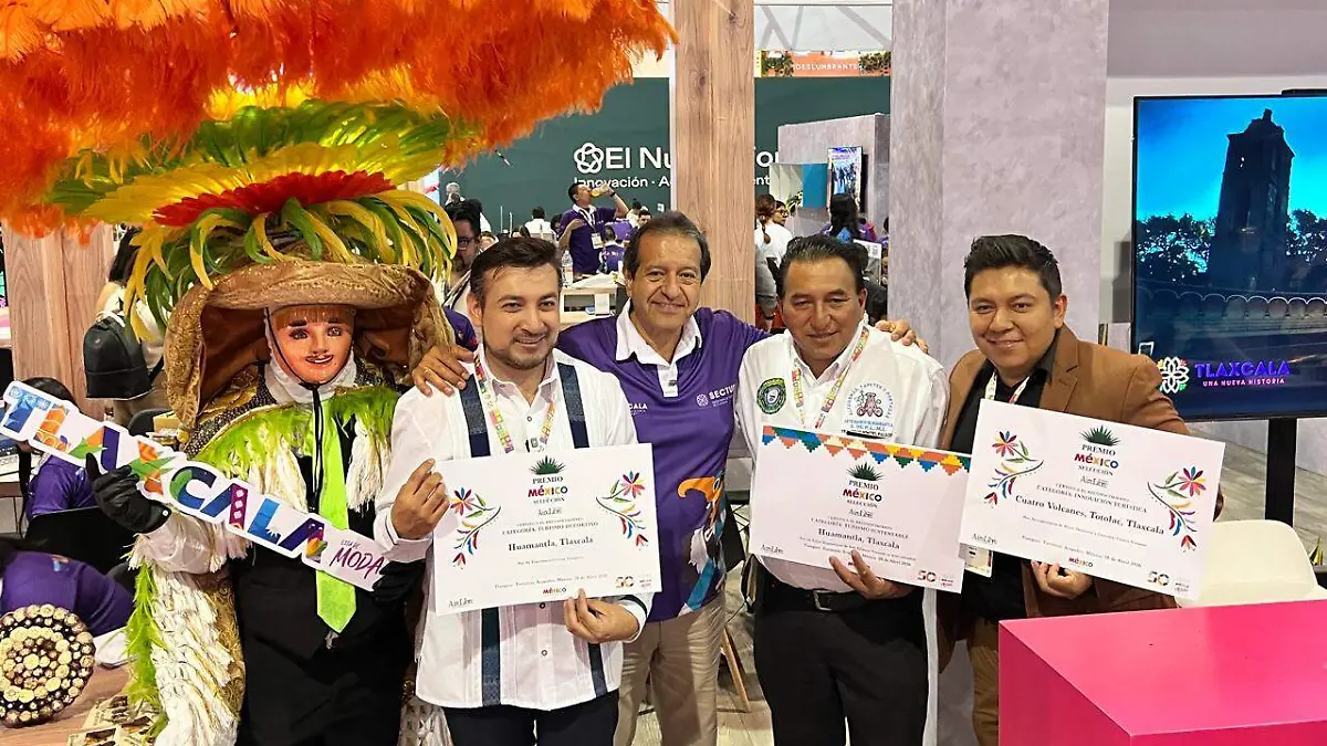 Huamantla, Totolac y Nativitas reciben reconocimientos internacionales (1)