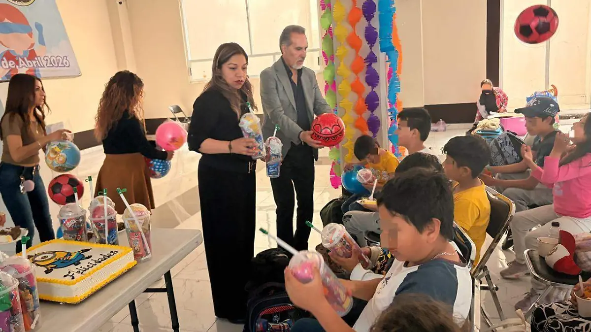 Sindicato 7 de Mayo celebra el Día del Niño