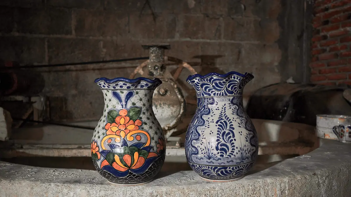 Floreros de talavera_Osvaldo Coyot Orea