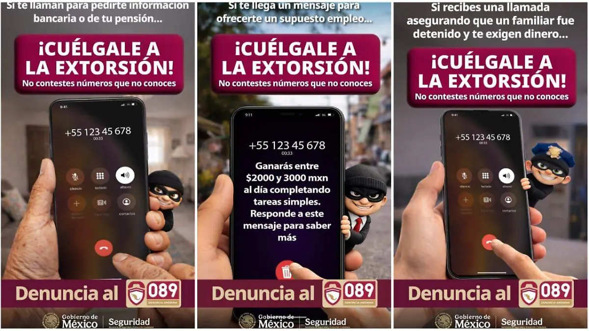 extorsión