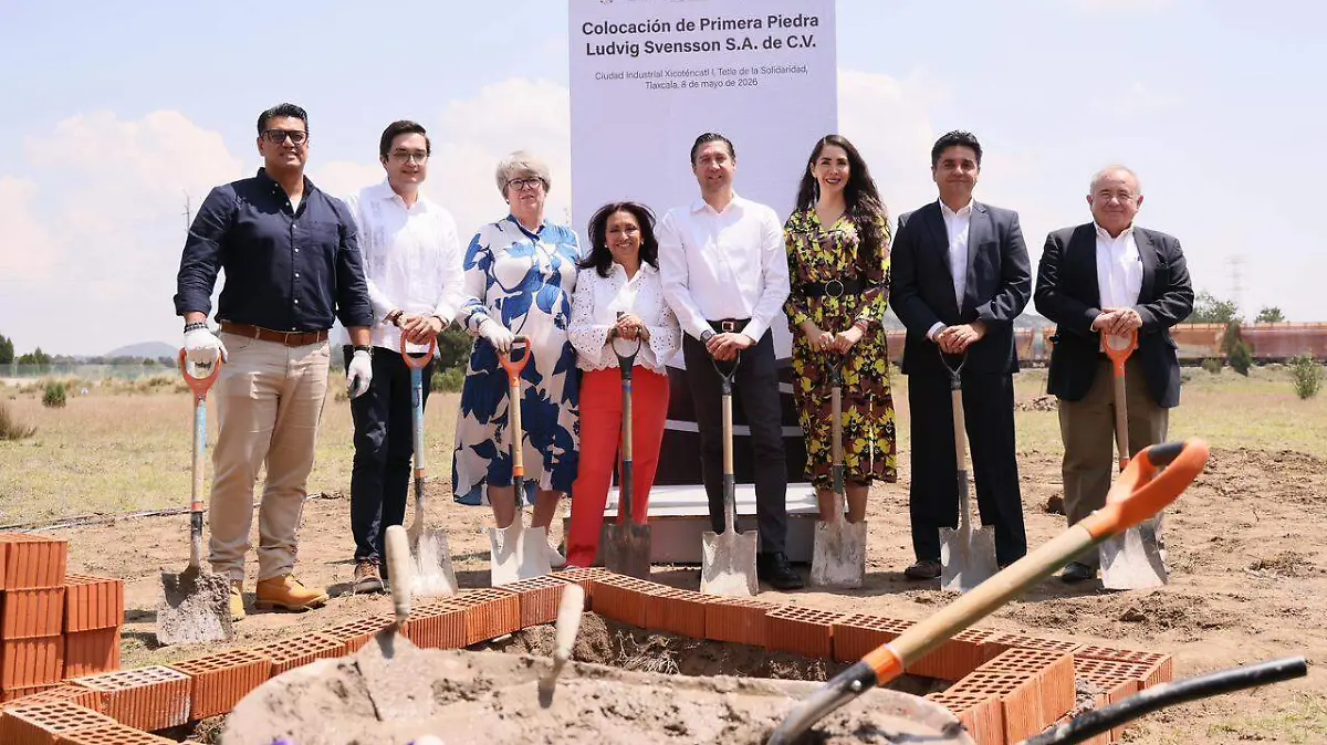 Colocan primera piedra de empresa sueca Ludvig Svensson 4