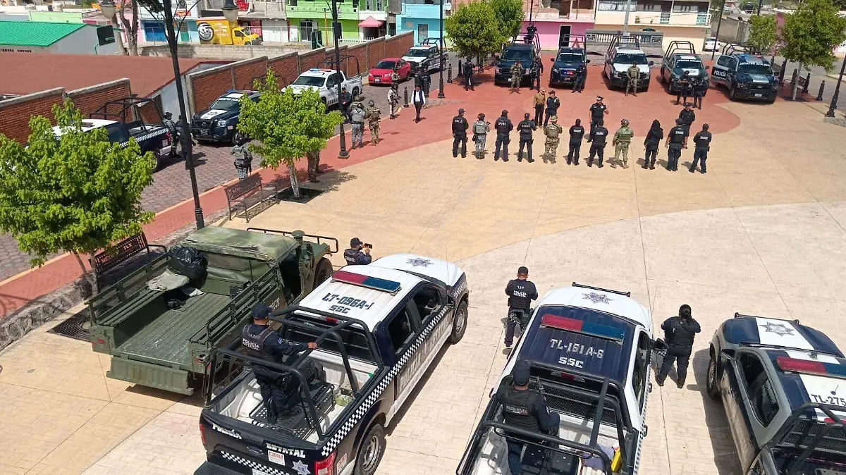 Refuerza gobierno estatal seguridad en Atlangatepec 3
