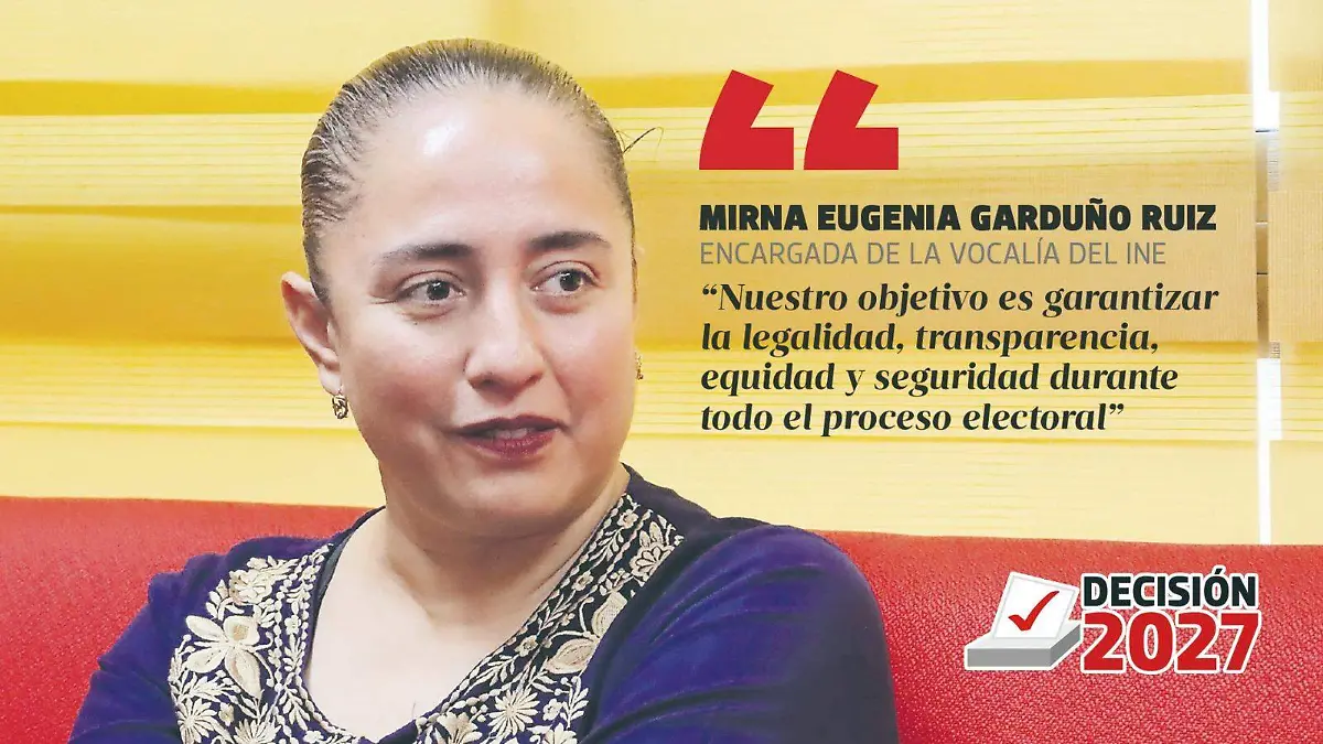 Mirna Garduño INE