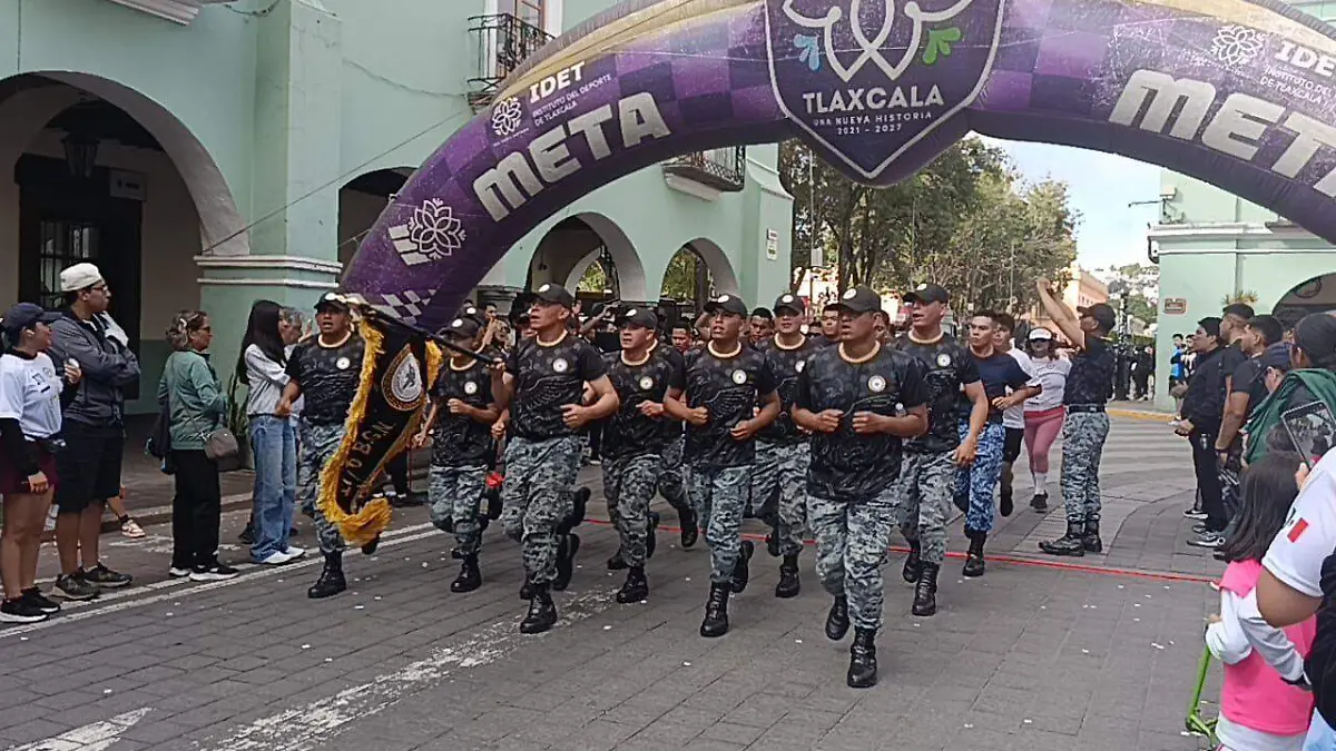 Celebra Guardia Nacional séptimo aniversario con carrera atlética (5)