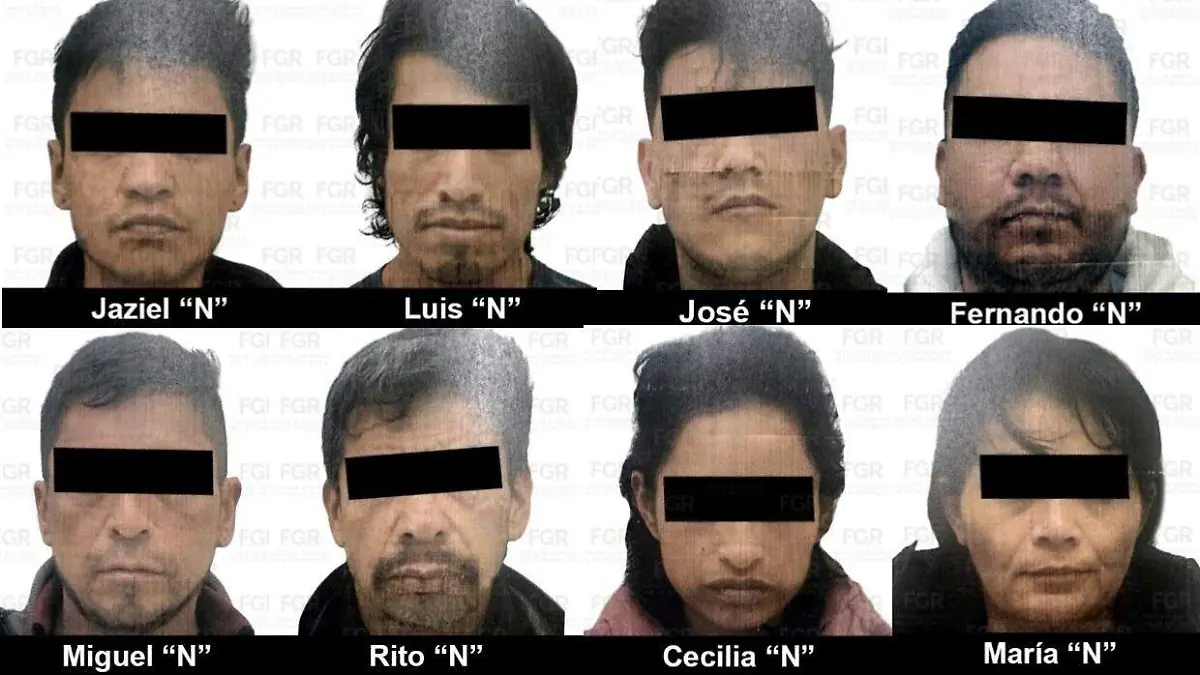 Ocho detenidos en Xicohtzinco al encontrarles armas y droga