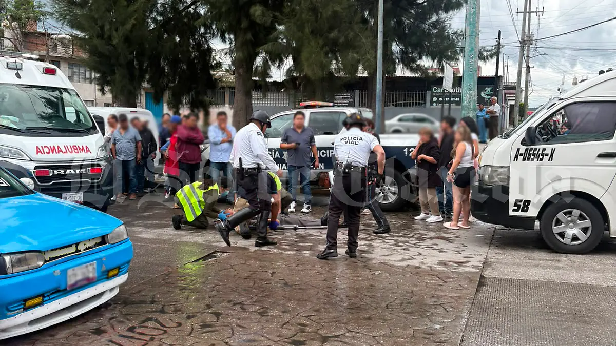 Accidente Chiautempan