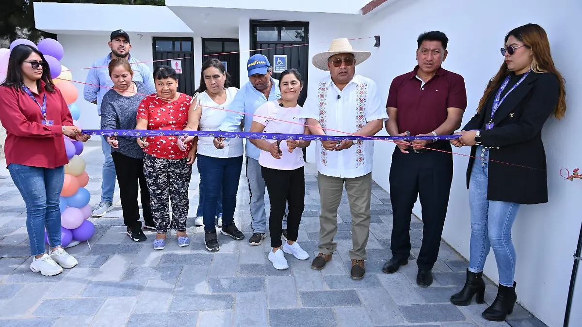 Rehabilitan dispensario médico en San Gabriel Popocatla 1
