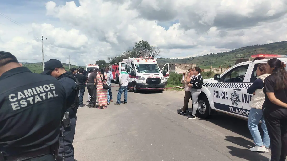 Mueren dos adultos mayores tras accidente carretero en Tlaxco (1)