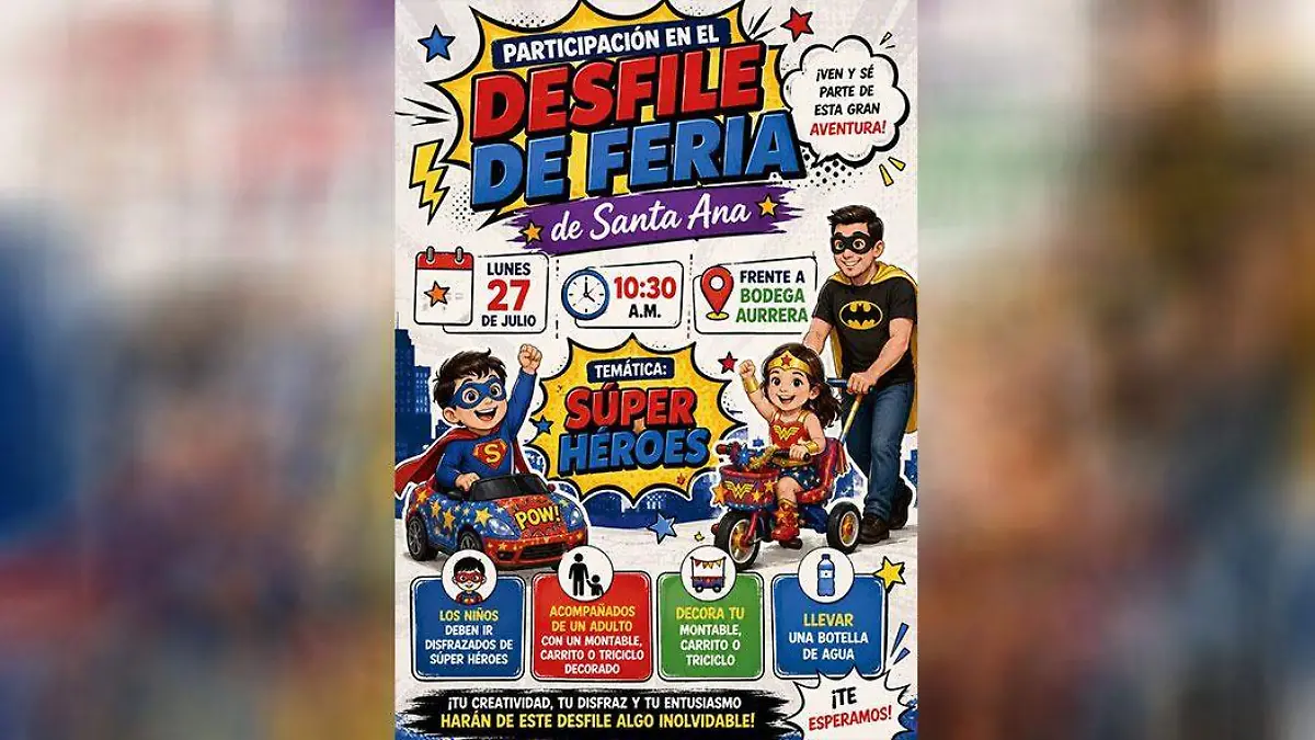 Tendrá-Chiautempan-desfile-con-temática-de-superhéroes
