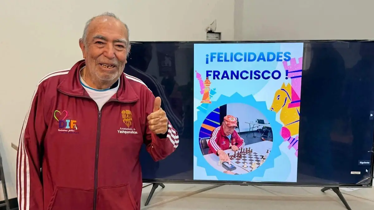 Don Francisco llevará a Tlaxcala al Nacional de Ajedrez para adultos mayores 4