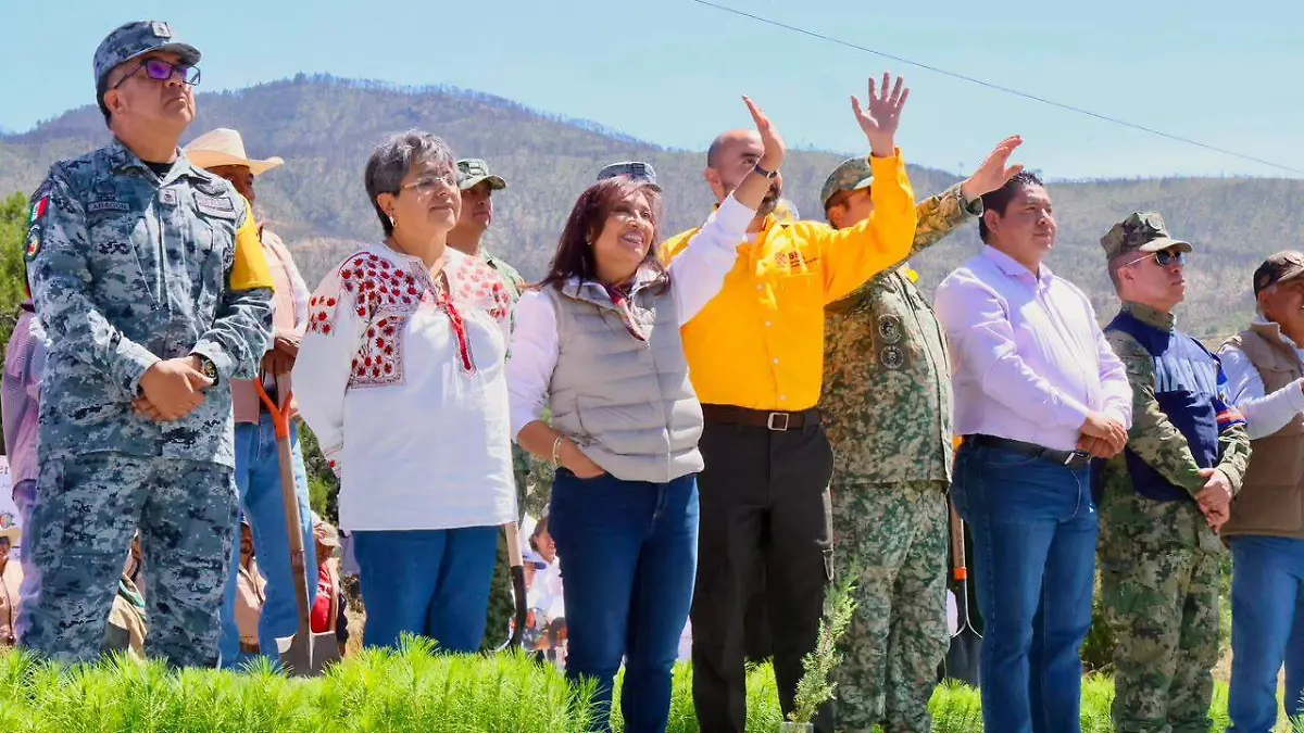 Encabeza gobernadora Jornada Nacional de Reforestación 2026 (2)