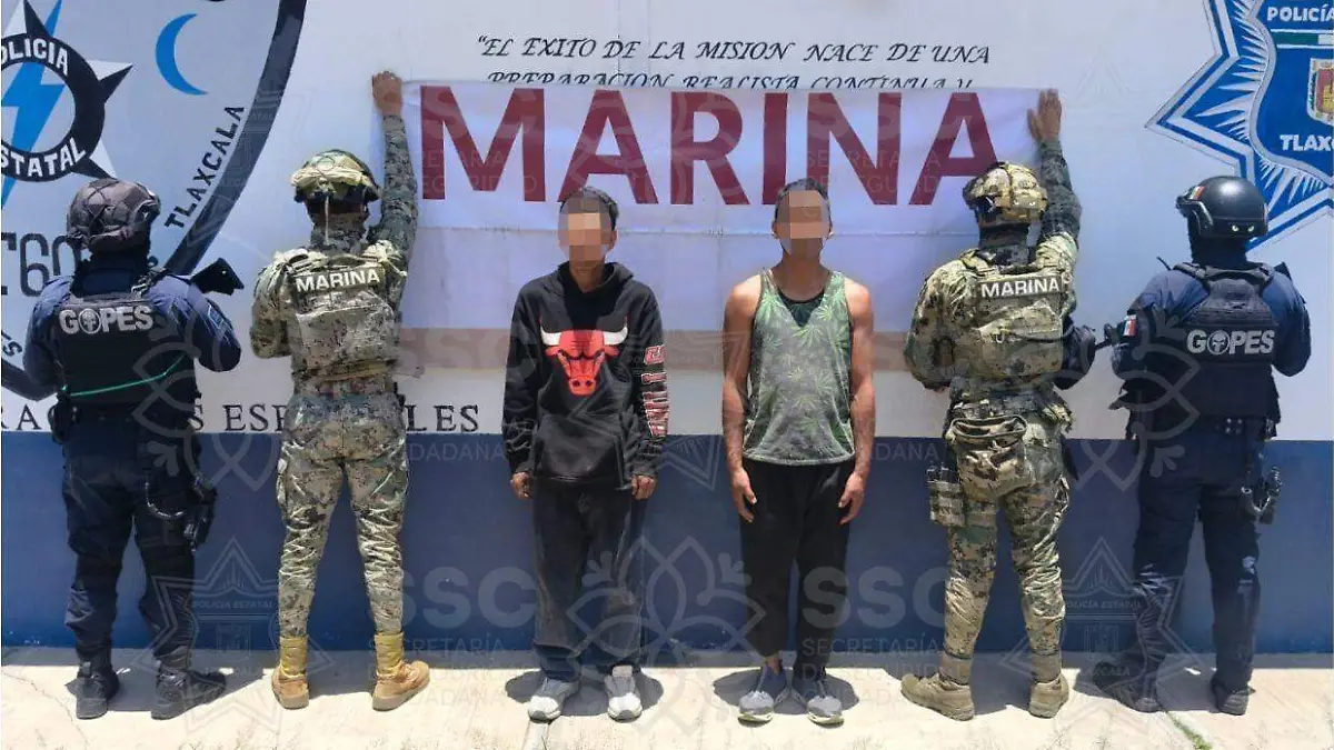 Detienen a dos sujetos por narcomenudeo