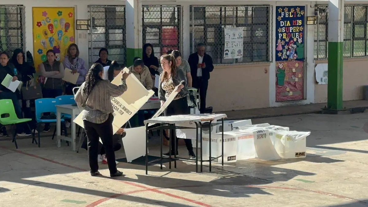 votación