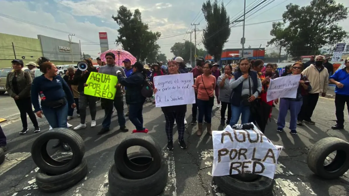 bloqueo agua