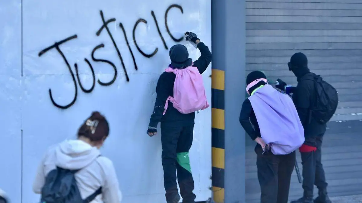 marcha mujeres violentadas