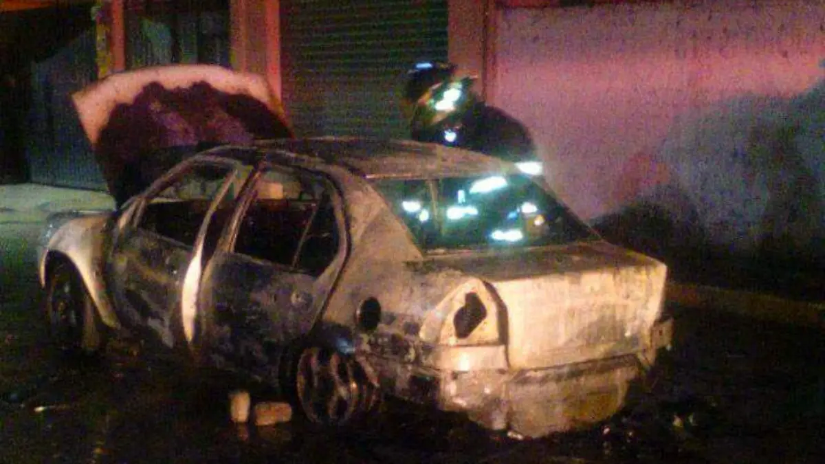 incendio automóvil