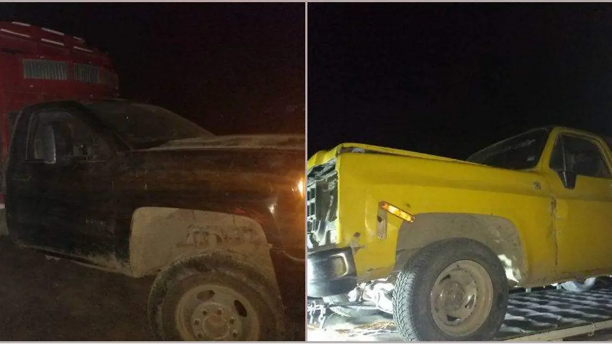 collage camionetas huachicoleras