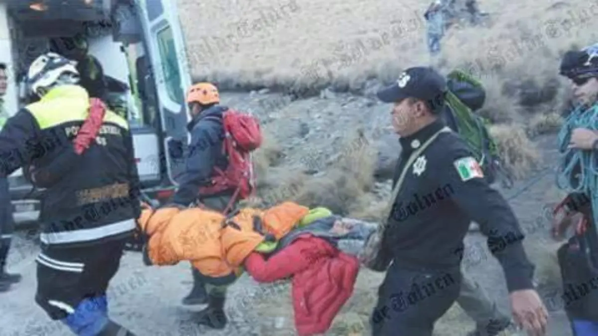 menor rescatado en el Nevado (2)