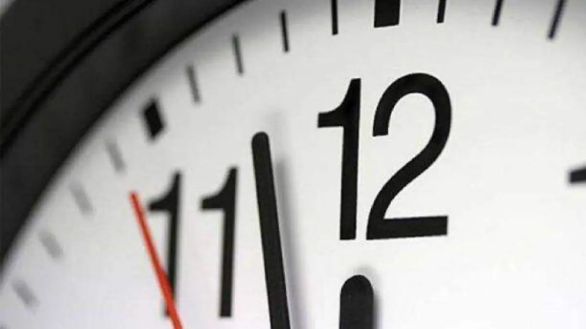 cambio de horario