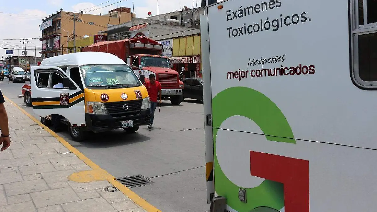 exámen toxicológico choferes