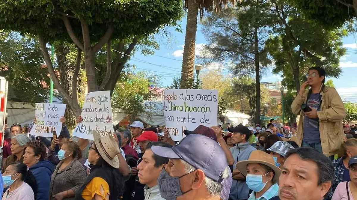 protesta chimalhuacán