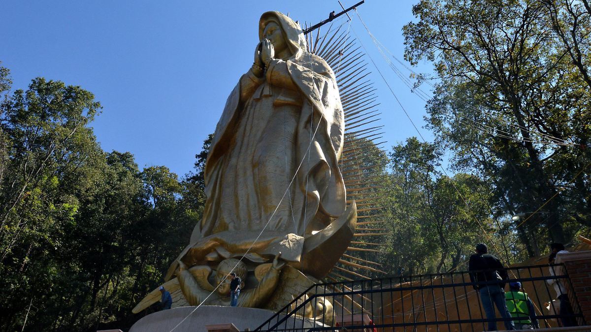 Virgen del Ahuehuete vigila paso de feligreses - El Sol de Toluca ...