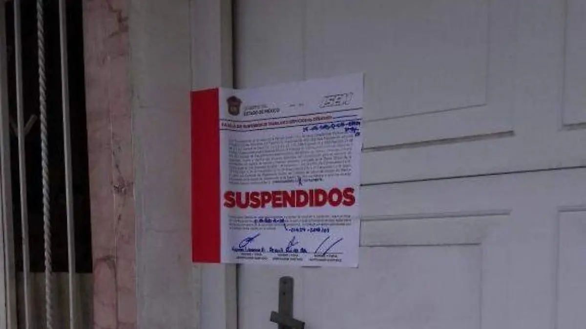 suspendido
