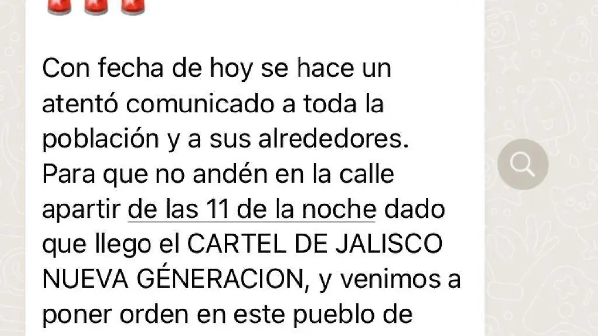 mensaje