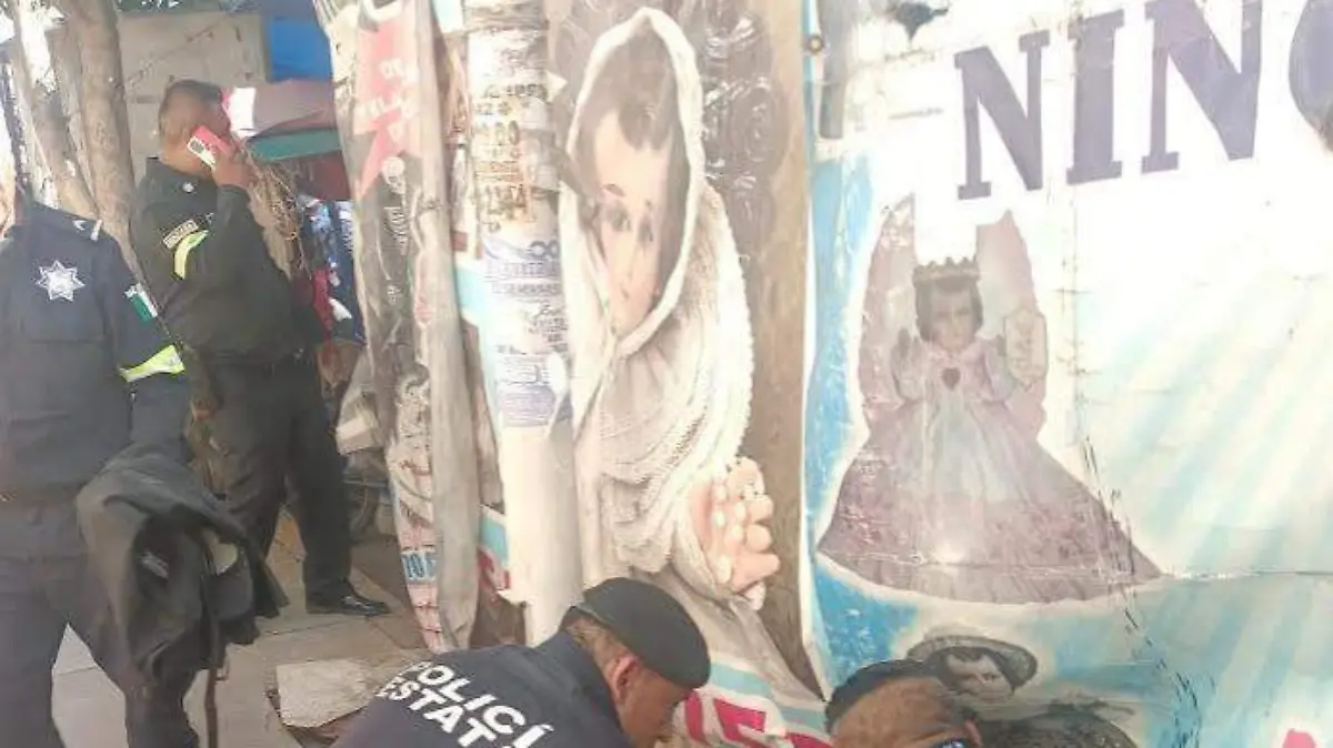 policía herido