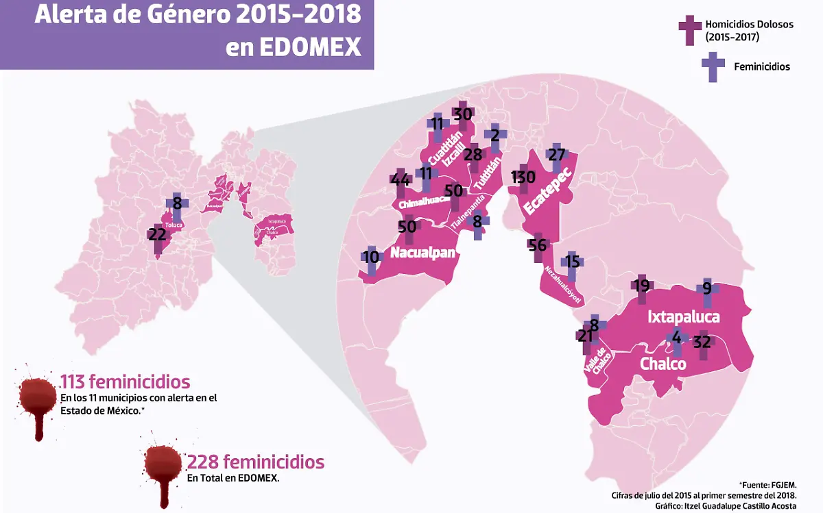 numeros feminicidios