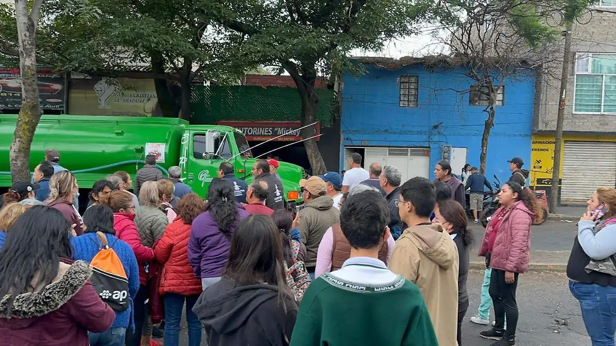 bloqueo agua