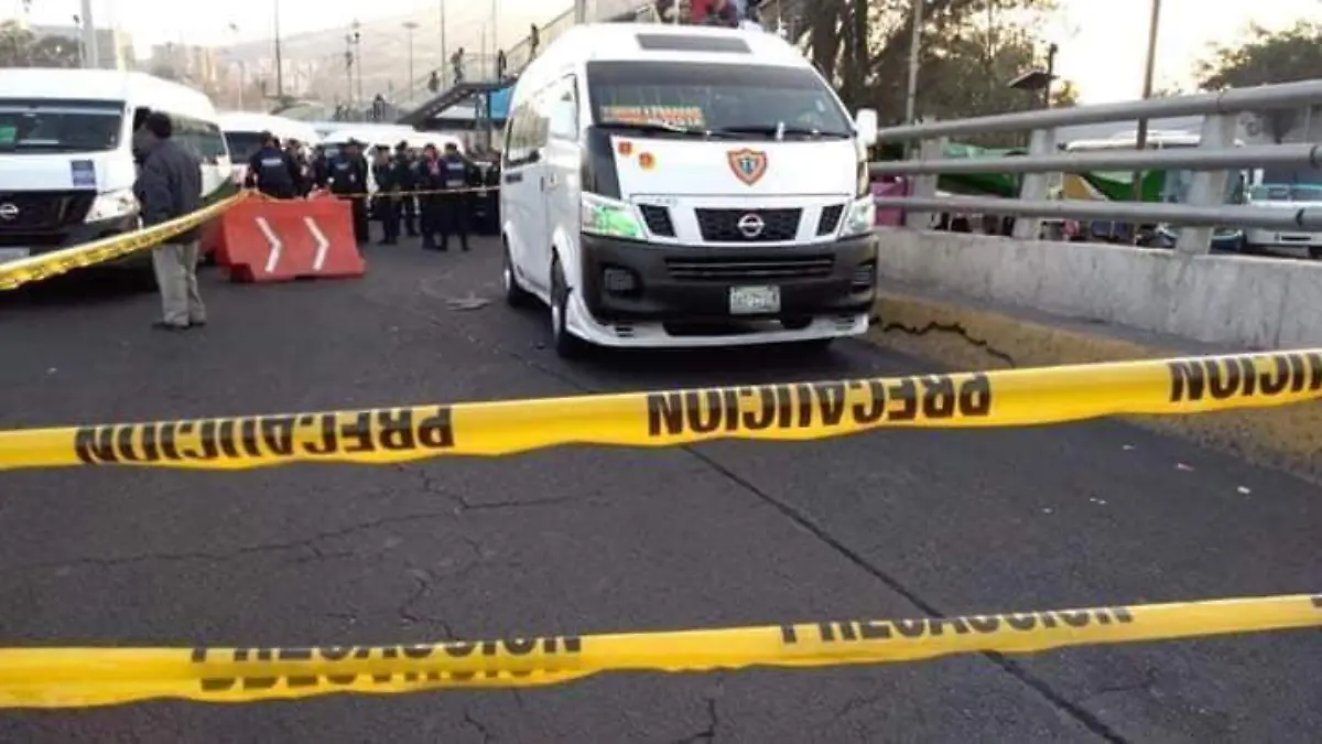 Asalto a trasporte público..