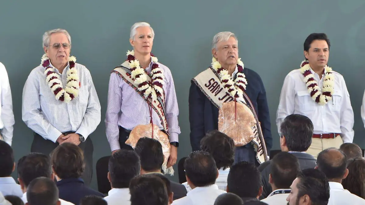 alfredo del mazo- AMLO