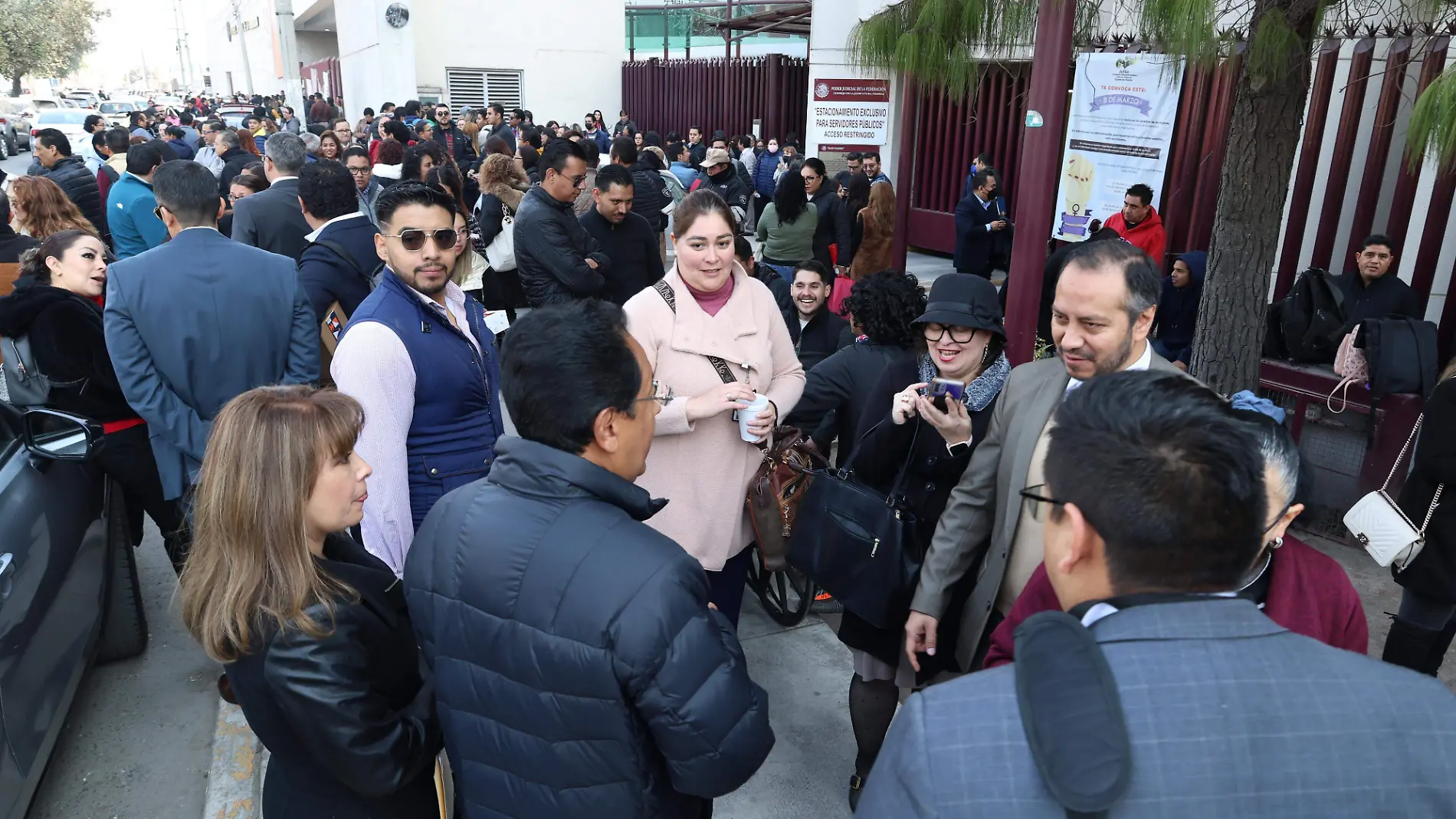 Paro trabajadores del PJF