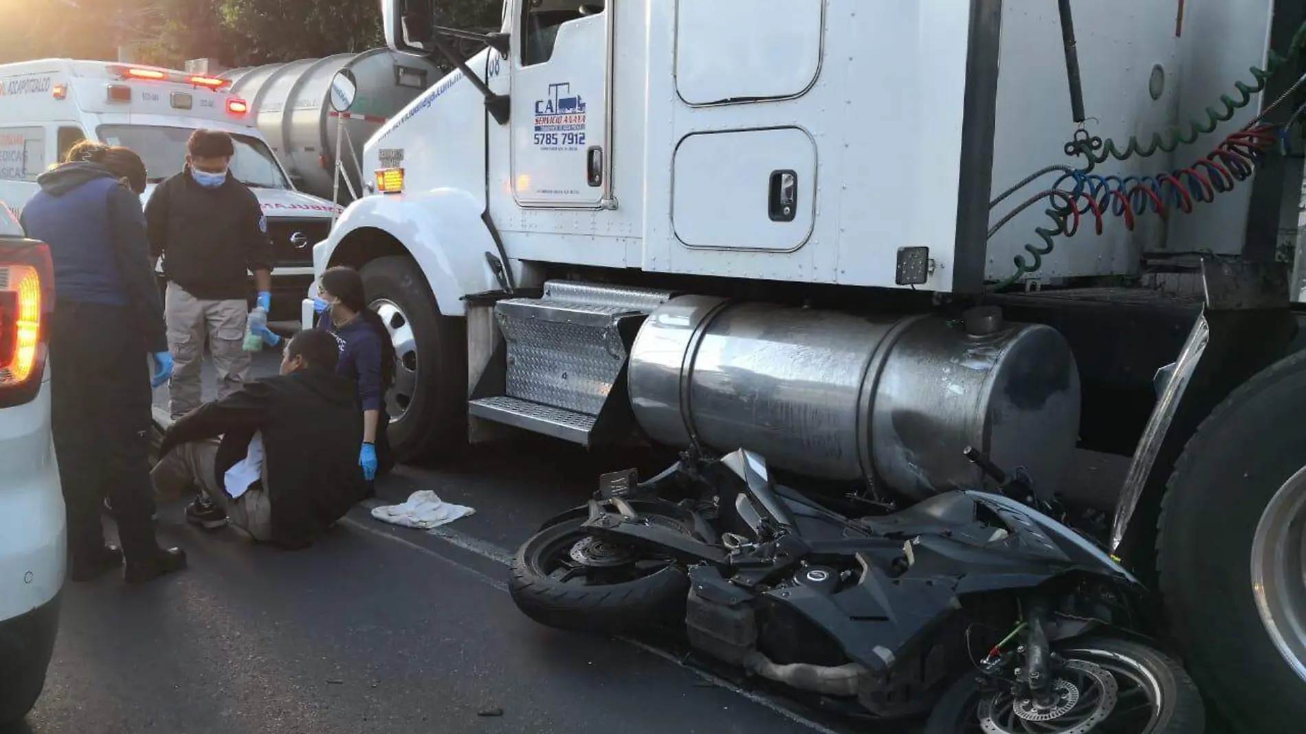 accidente tráiler Tlalnepantla